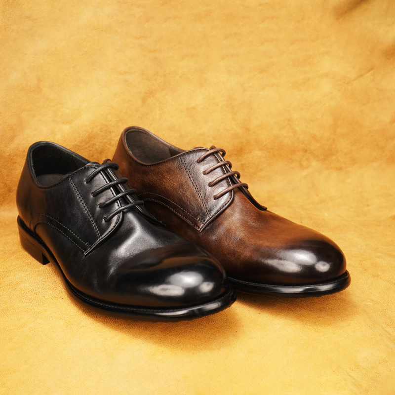男士头层牛皮商务鞋