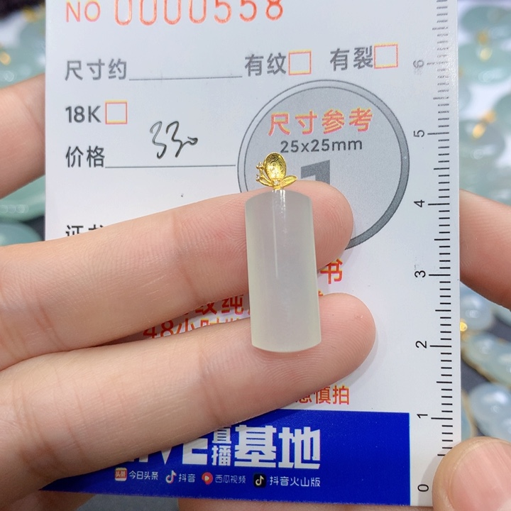 翡翠未镶嵌颈饰.*吊坠