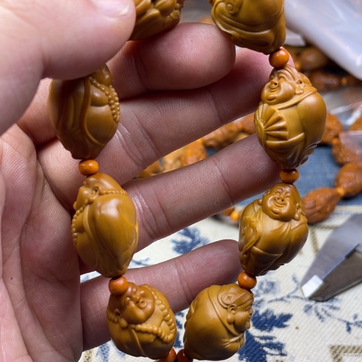手串/手链橄榄核橄榄核雕工艺手串
