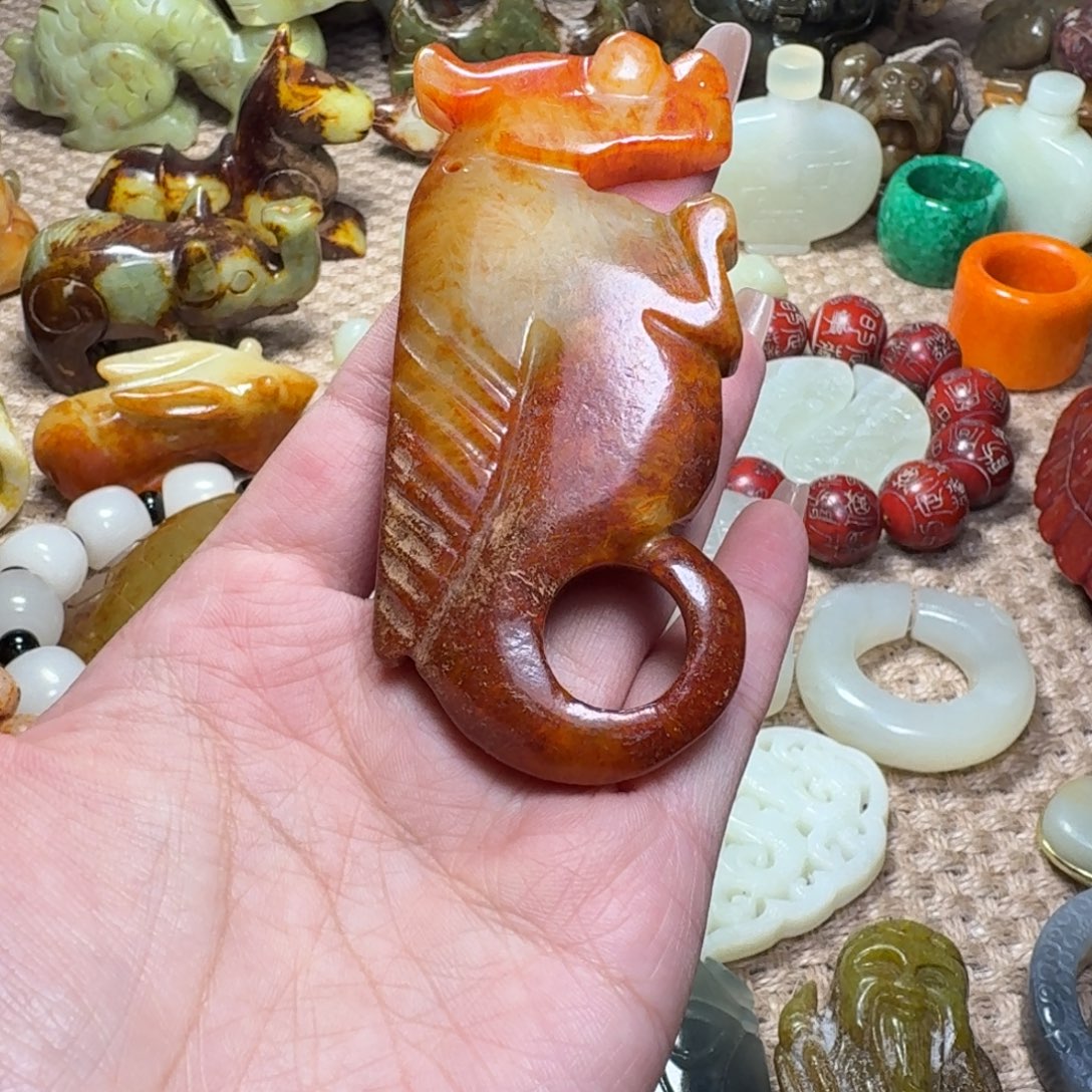 白玉菩提吊坠挂件