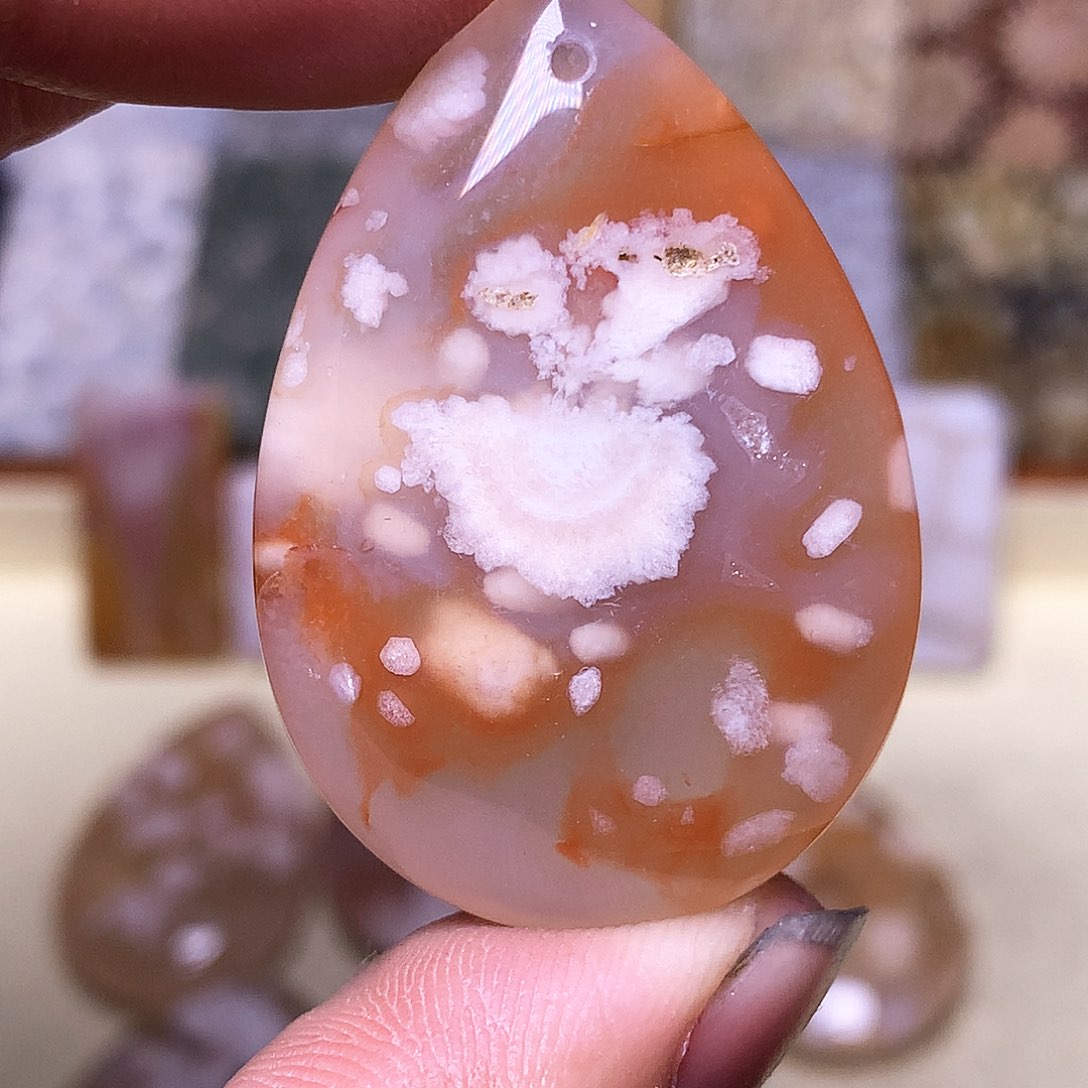 硅化玉珠宝奇石合金珍**康