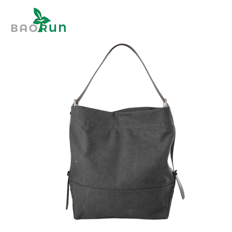 【帆布斜挎包】时尚简约帆布大容量斜跨包