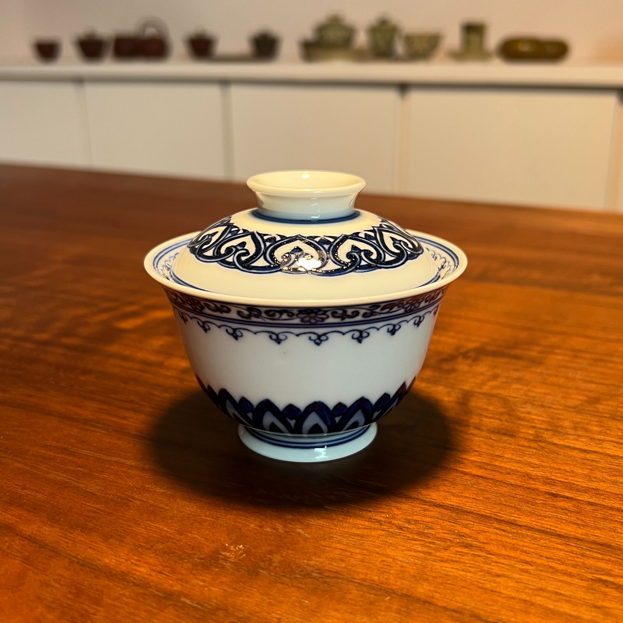 宝相盖碗（手工手绘）-120ml