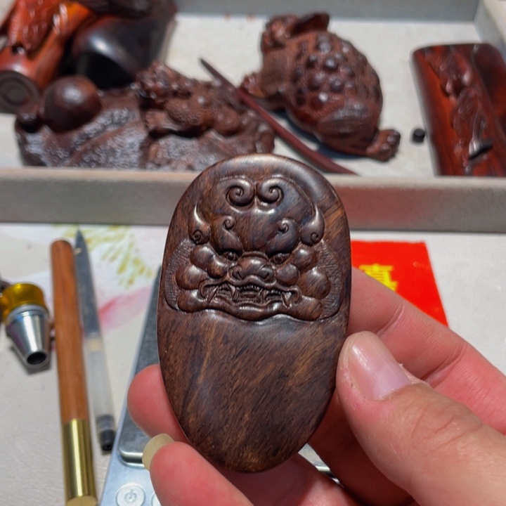 檀香紫檀（小叶紫檀）游*剑随时