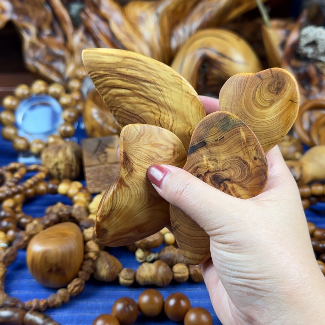 柏木（崖柏）北太行崖柏陈化刮痧板