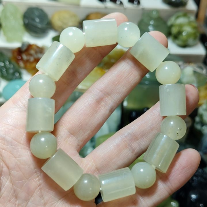 岫玉手串款式未镶嵌