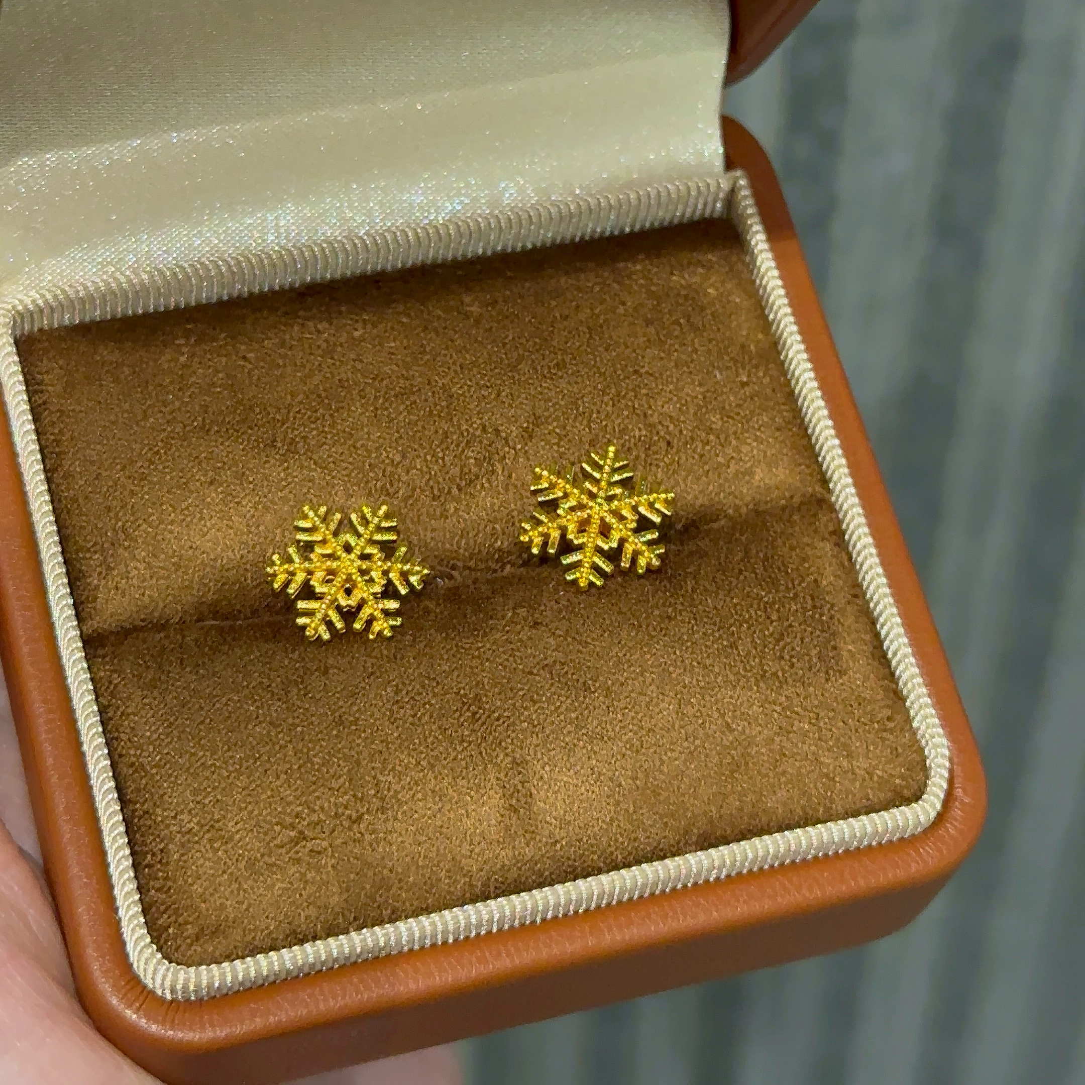 ES5183 小雪花耳钉  简约个性高级感耳饰