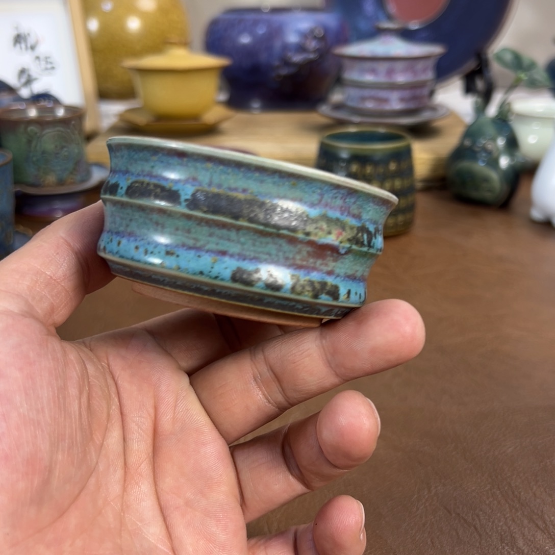 摆件瓷五大名窑原產地鈞瓷