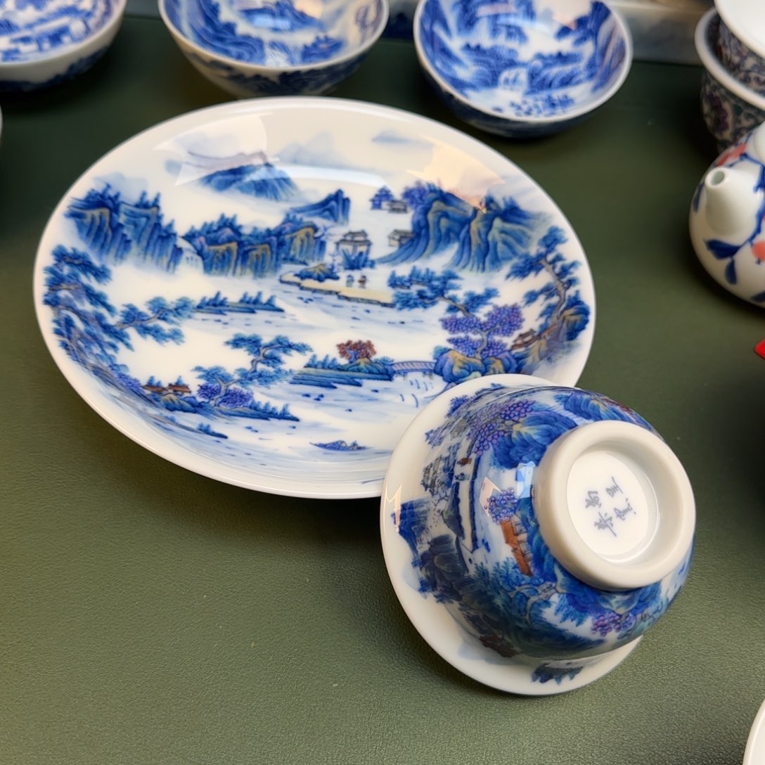 山***处陶抖音闪购纯手工手绘6