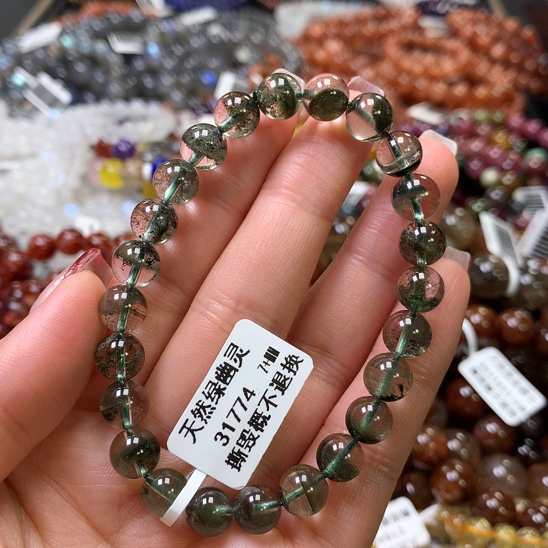 水晶手链未镶嵌，