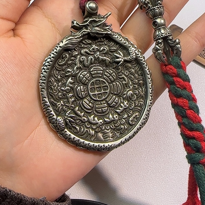 永***心核桃手串/手链藏传工艺品九宫八卦