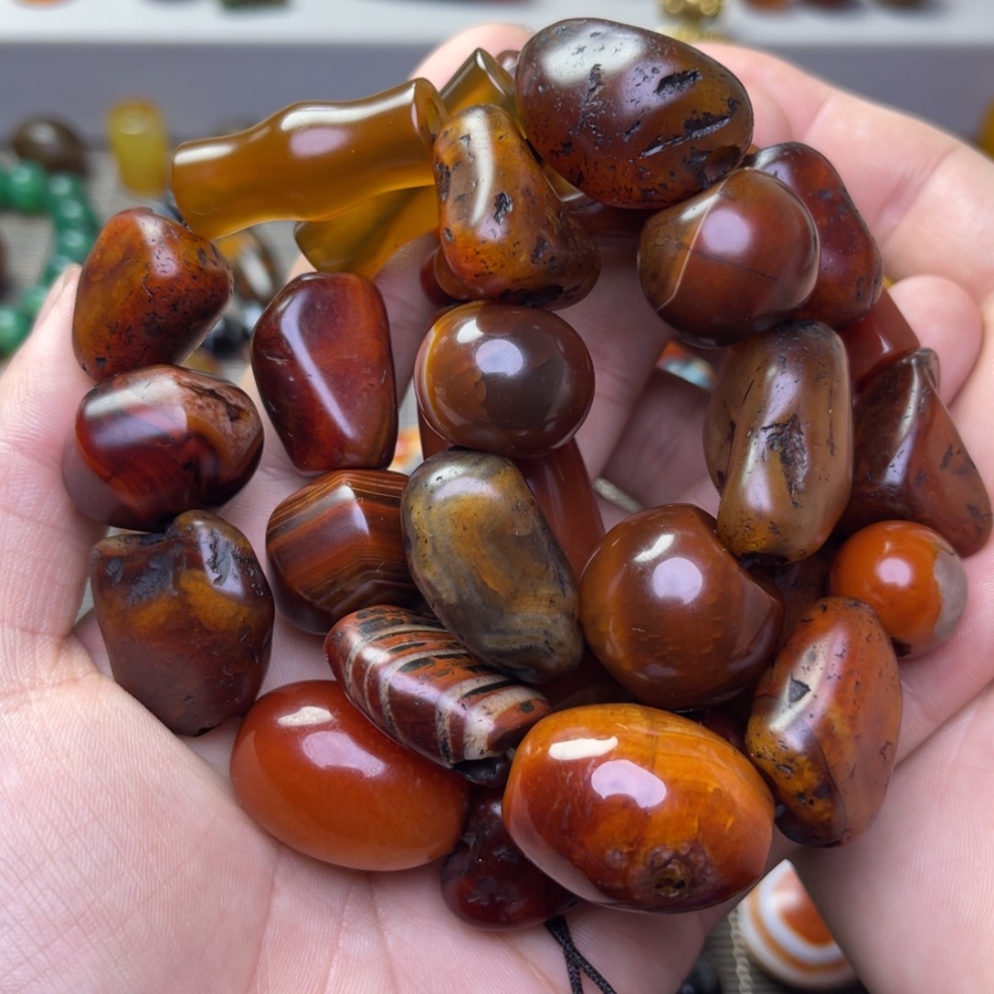 玛瑙/玉髓未镶嵌颈饰