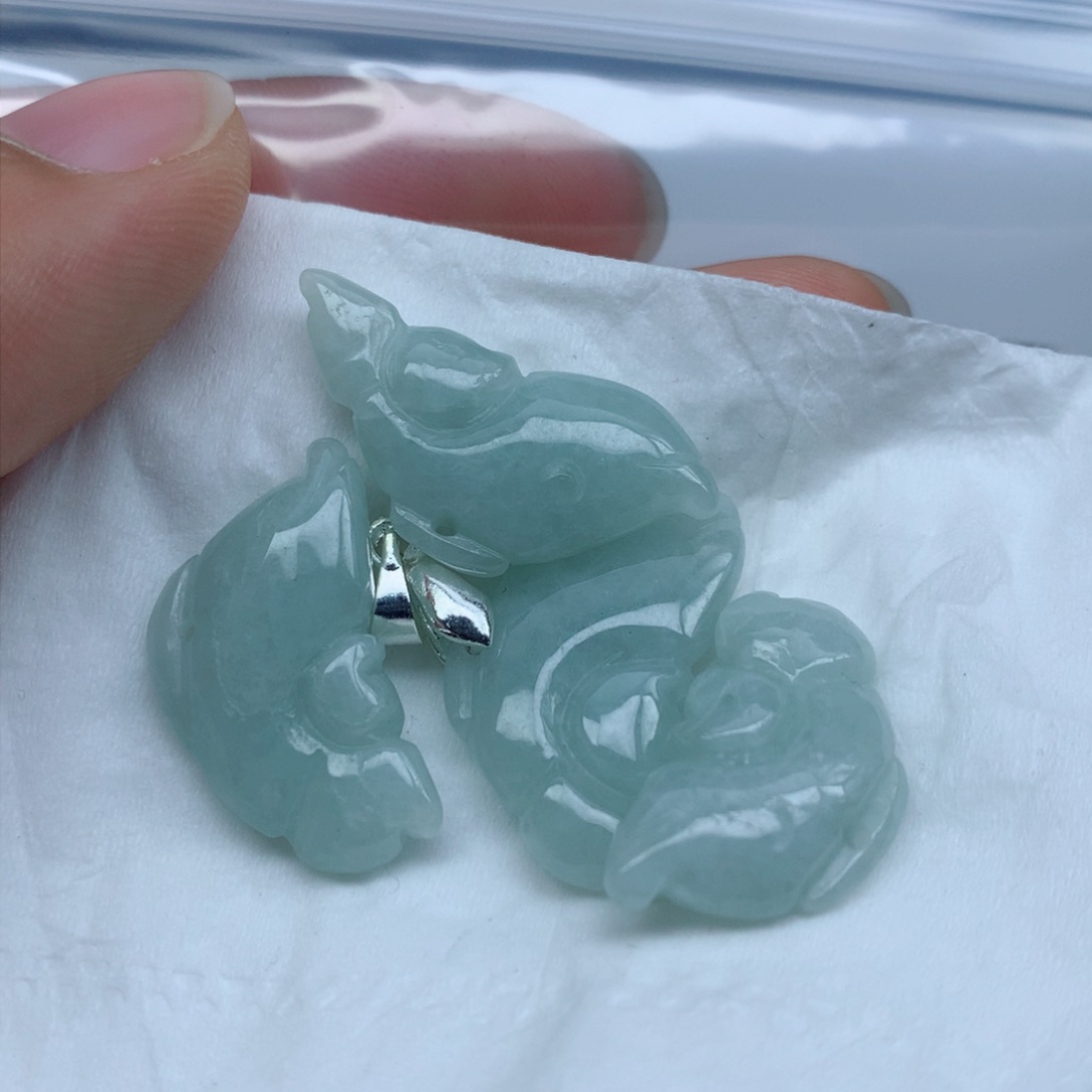 翡翠颈饰未镶嵌手串