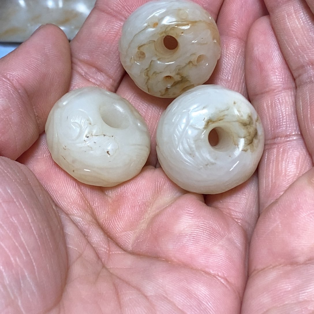 和田玉挂件未镶嵌王*缘