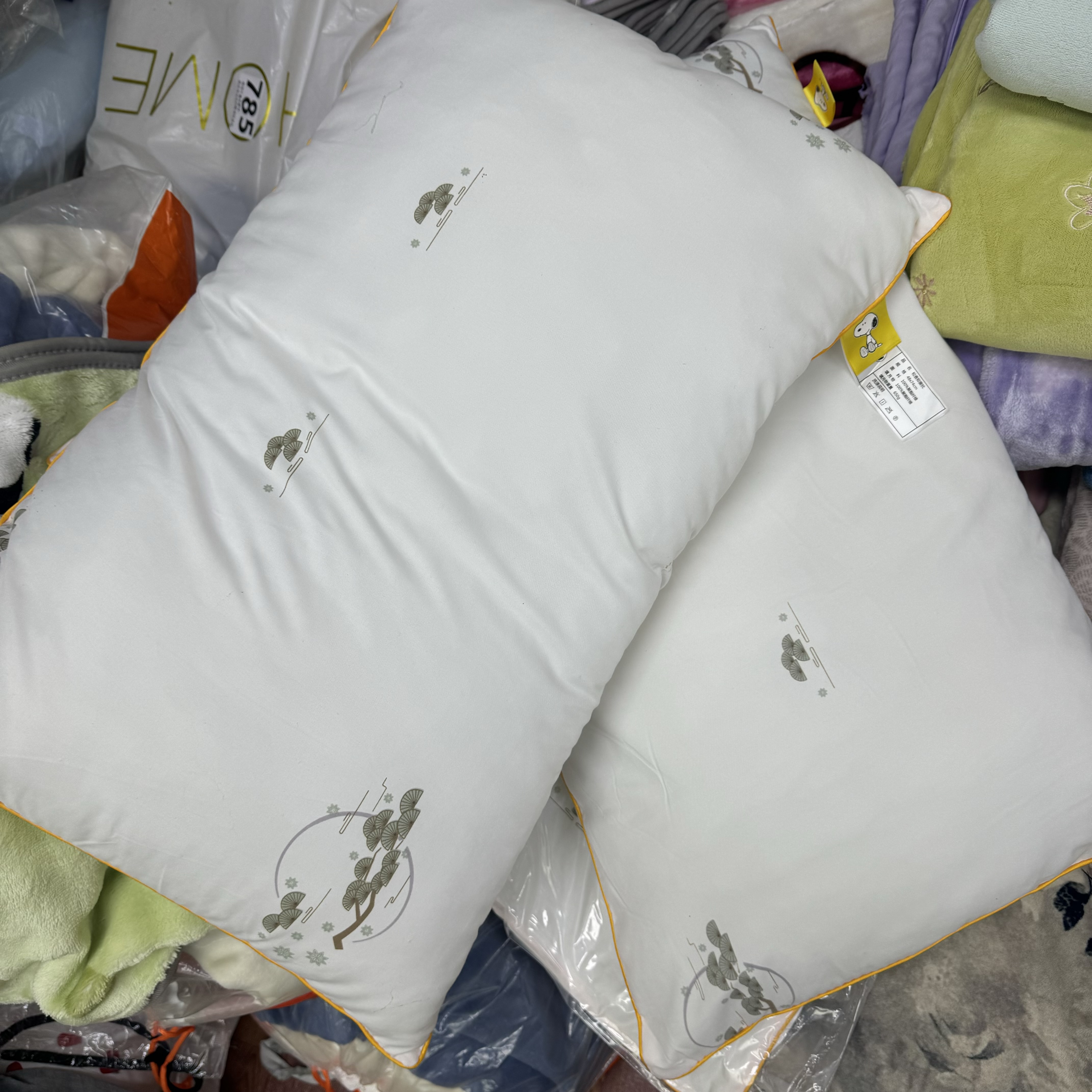 松香抑菌枕芯-睡眠专用一对装-抗菌防螨枕芯