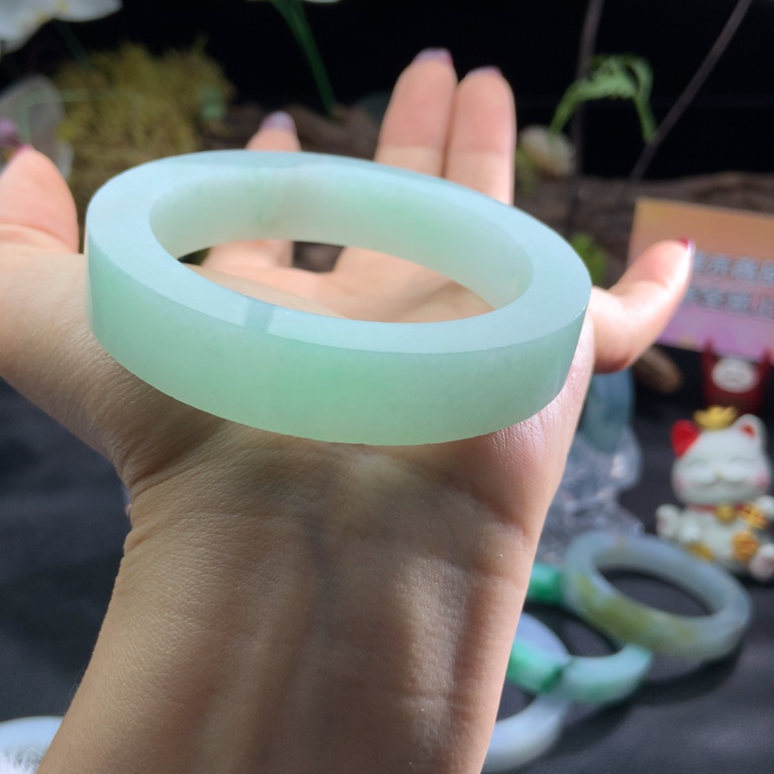 定制翡翠翡翠手镯未镶嵌