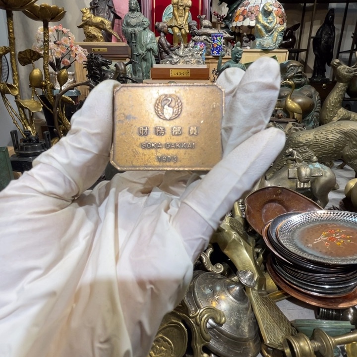 大阪回流铜器摆件41