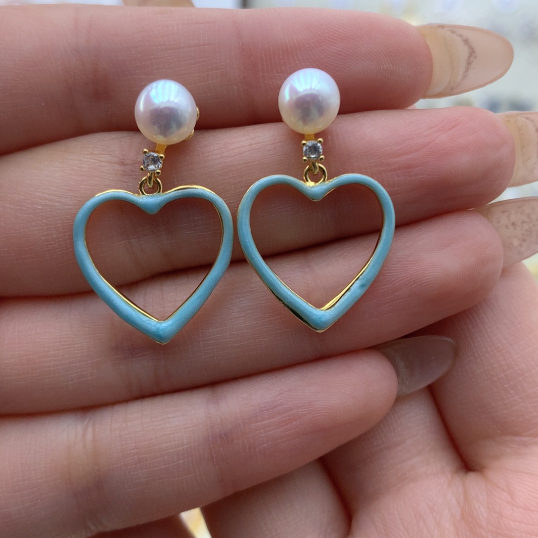 合金颈饰淡水珍珠