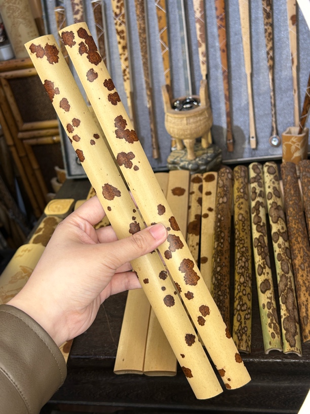 精品湘妃竹定制折扇(不接受退换，拍下即默认)