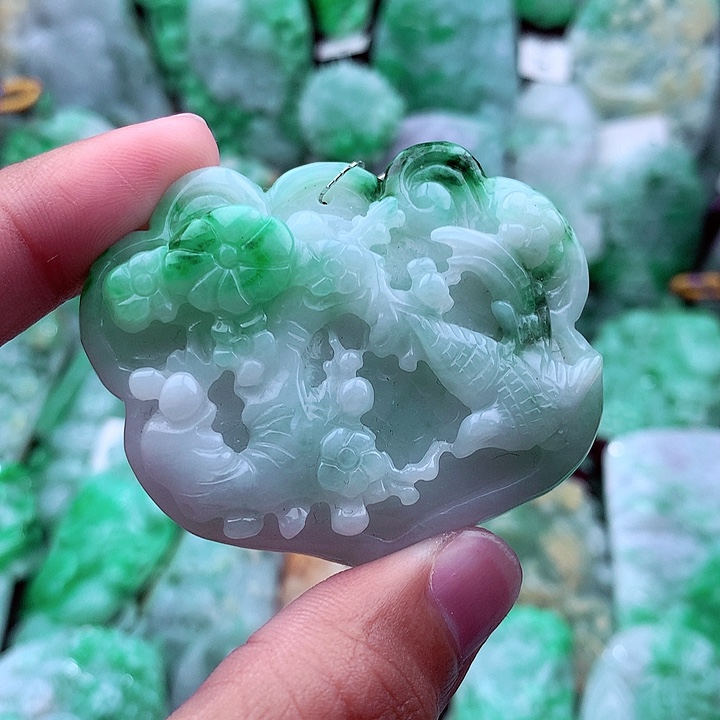 翡翠吊坠(不含链)未镶嵌