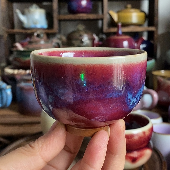 中国神后钧瓷茶具