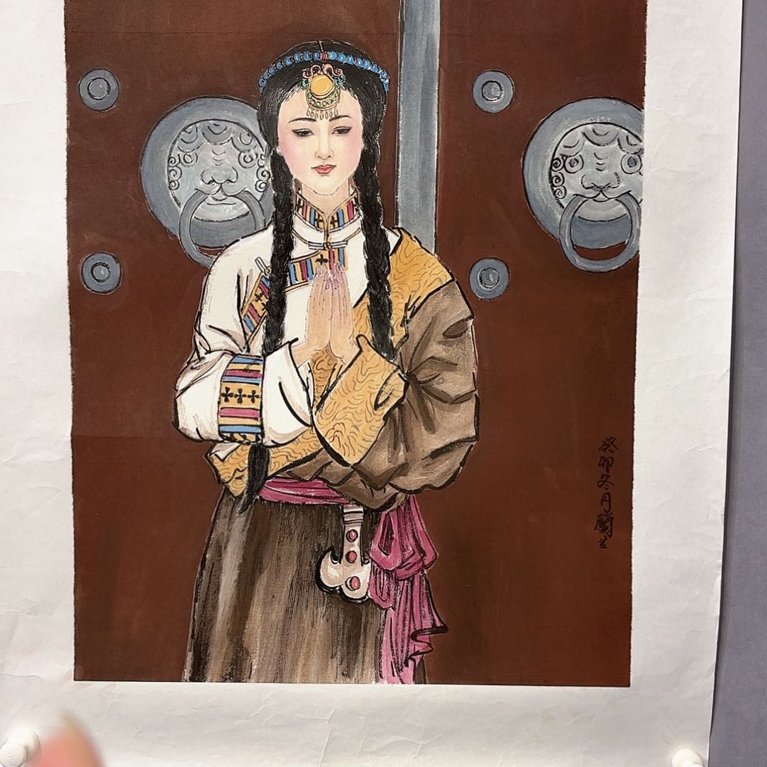 国画国画纯手绘作品请放心去藏