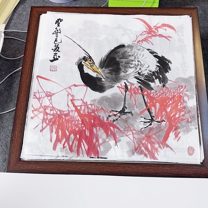 国画张圣敏先生纯手绘作品