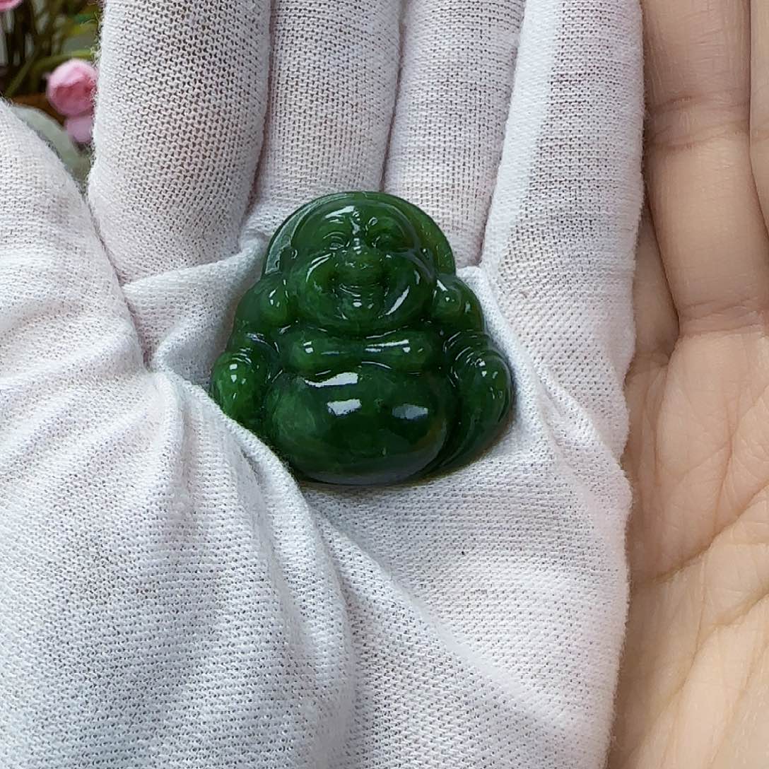 和田玉（碧玉）挂坠未镶嵌