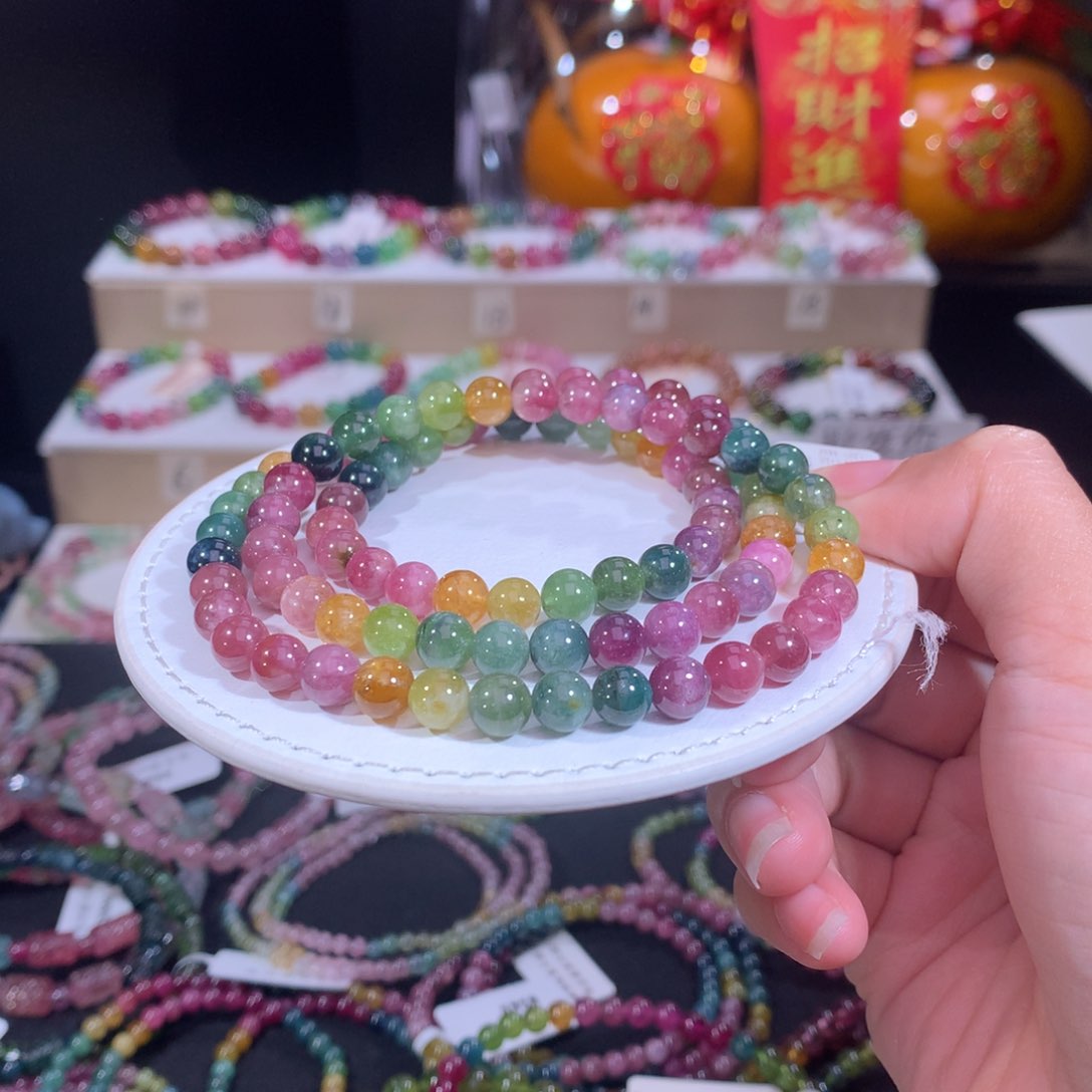 碧玺手链未镶嵌碧玺