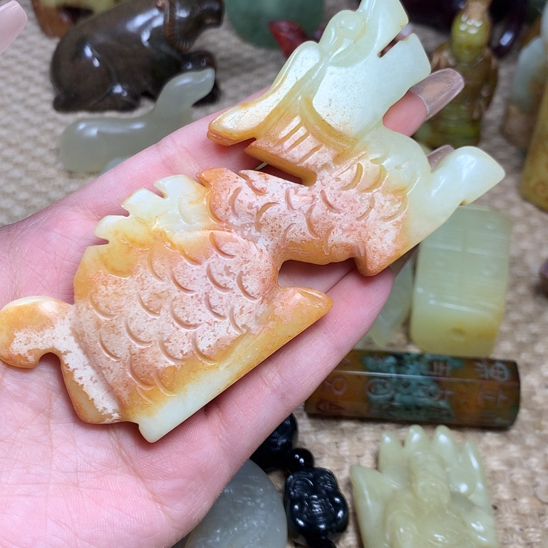 白玉菩提吊坠挂件