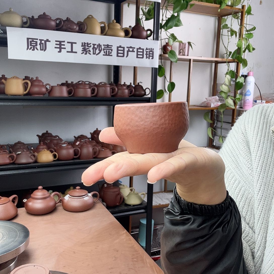 紫砂茶壶微**风手工杯子