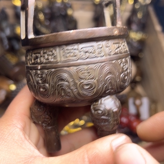 铜制工艺把玩摆件