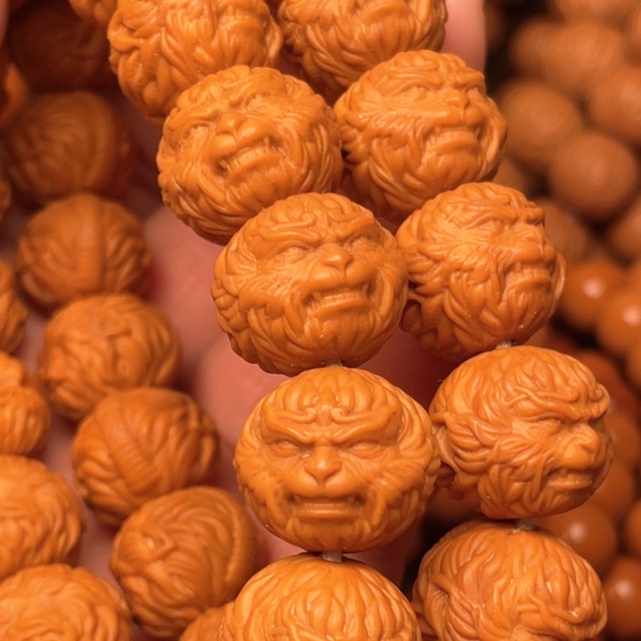 猴头核桃手串小**F黑