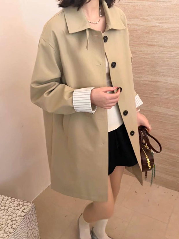 XR家欧货潮款风衣外套