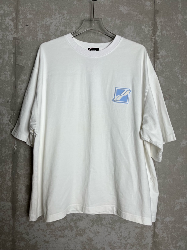 未使用 WE11 DONE L*1/Welldone徽章铆钉印花短袖/10916