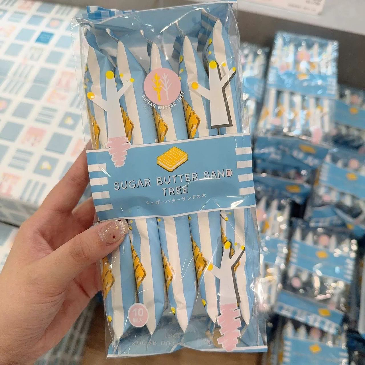 现发日本代购sugarbuttertree黄油树奶油夹心饼干人气零食伴手礼