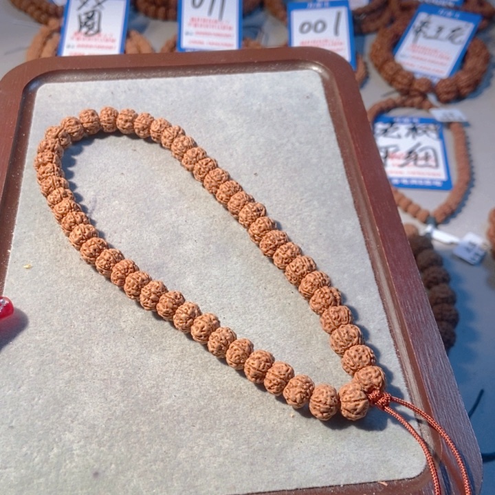 金刚菩提手串平细无黄061