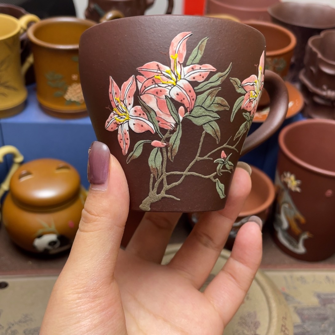 紫砂茶杯紫砂主人杯