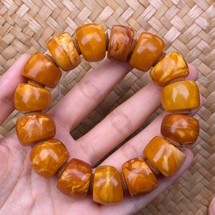 蜜蜡未镶嵌裸石蜜蜡M