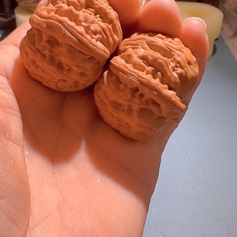 文玩核桃把件元宝37