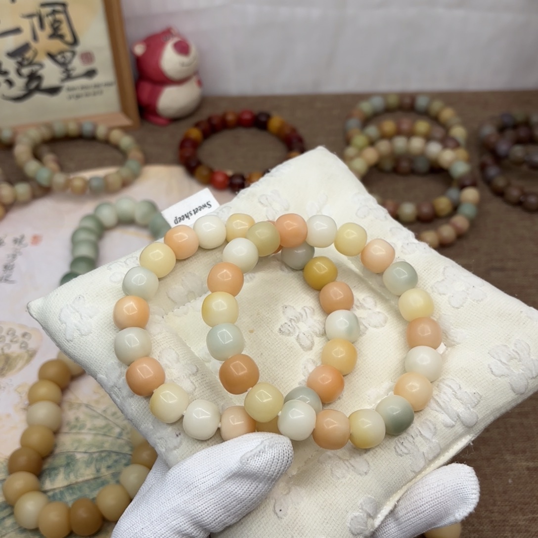 菩提根/象牙果吊坠13干磨浅色童年桶福利一锅059