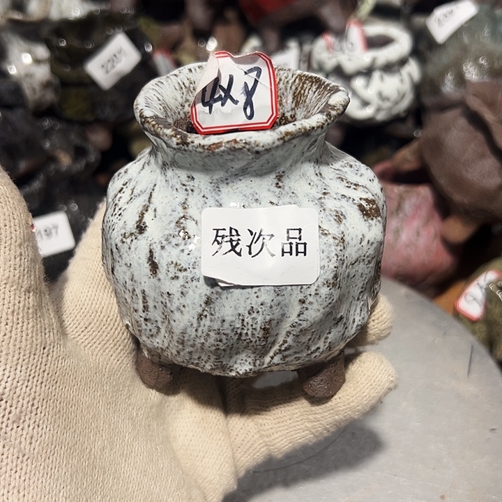 粗陶花盆制作就这样的