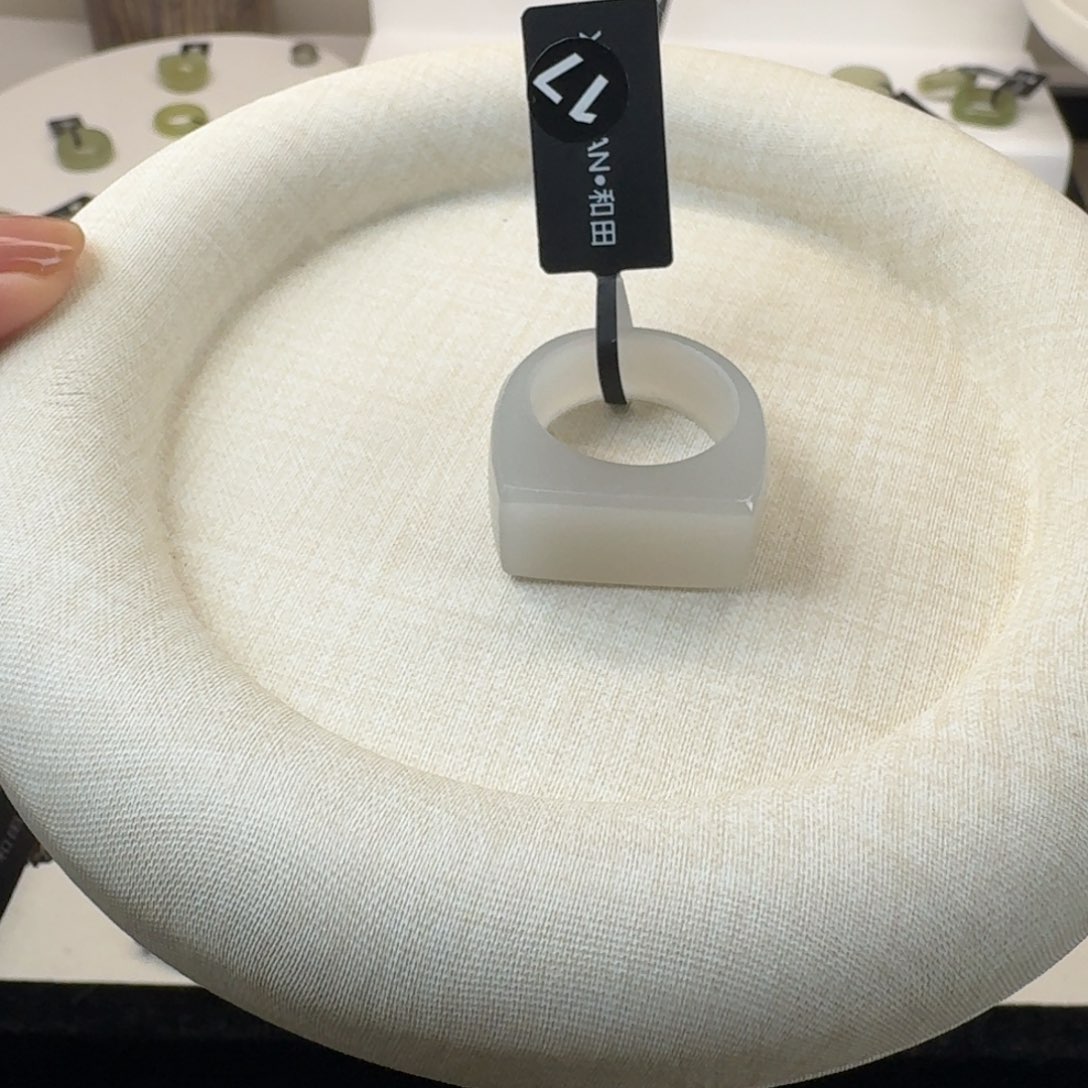 和田玉戒指未镶嵌小**✨