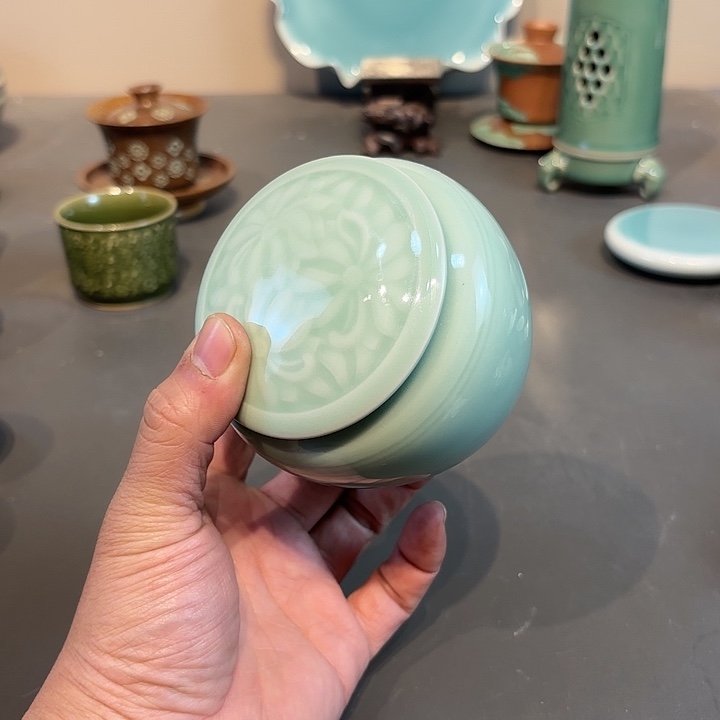 瓷片龙泉福利青瓷龙泉