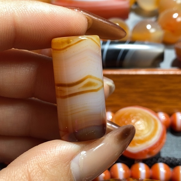 玛瑙/玉髓未镶嵌颈饰