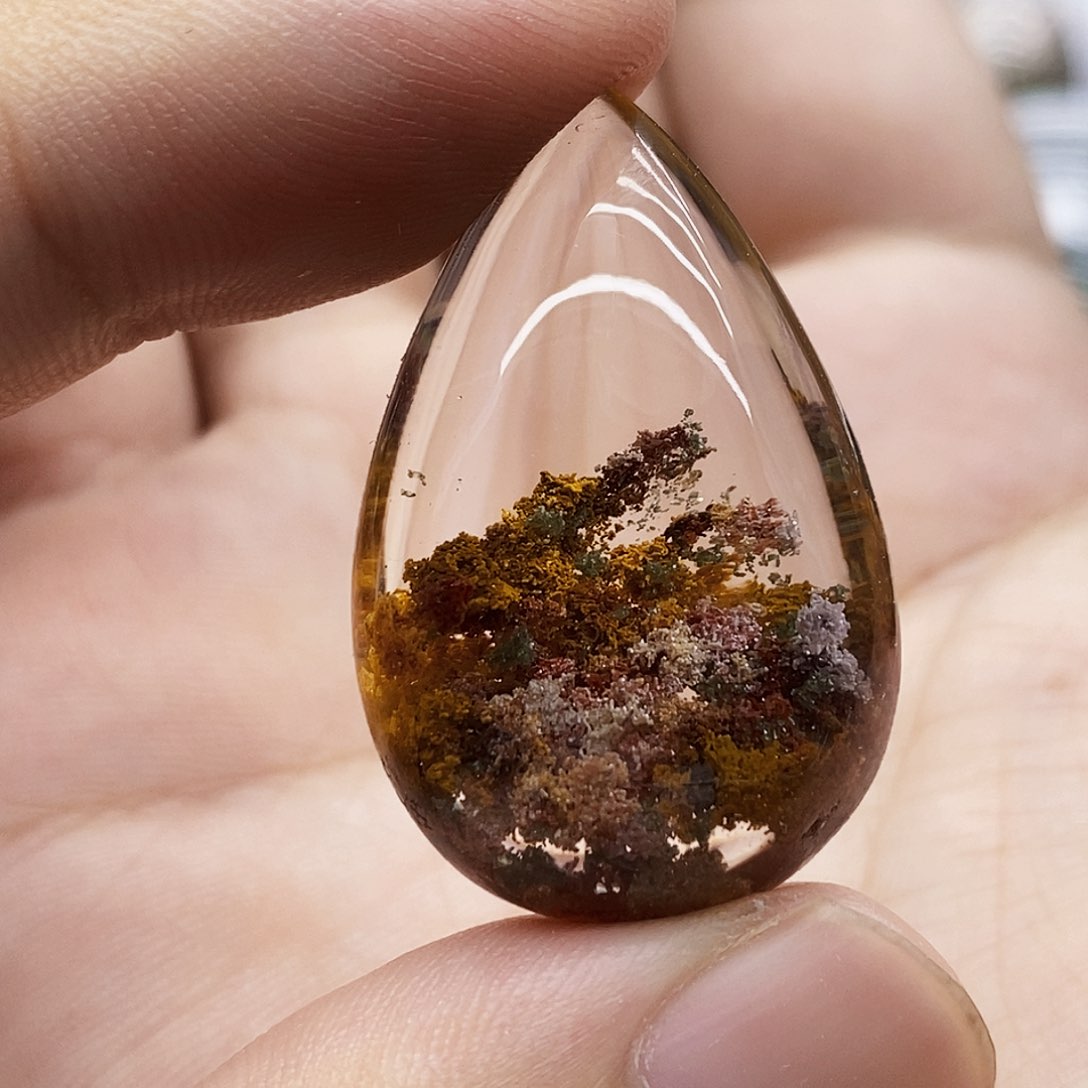 S***2水晶珠宝半成品未镶嵌摆件