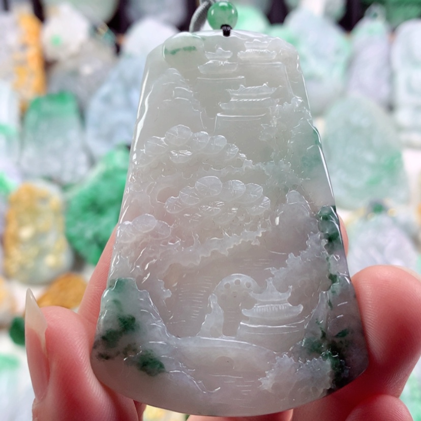 【闪购商品】翡翠吊坠(不含链)未镶嵌