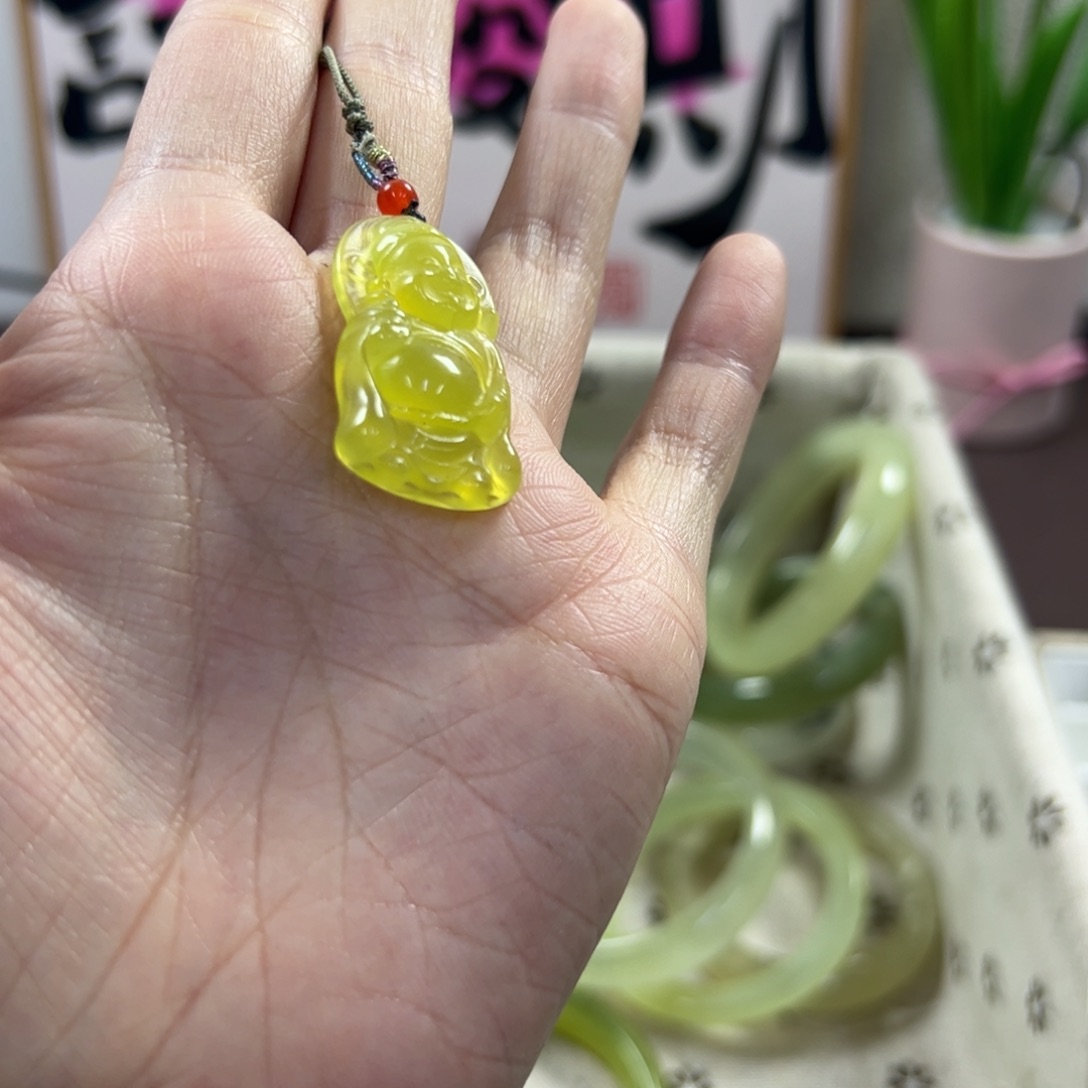 蛇纹石玉手镯未镶嵌479