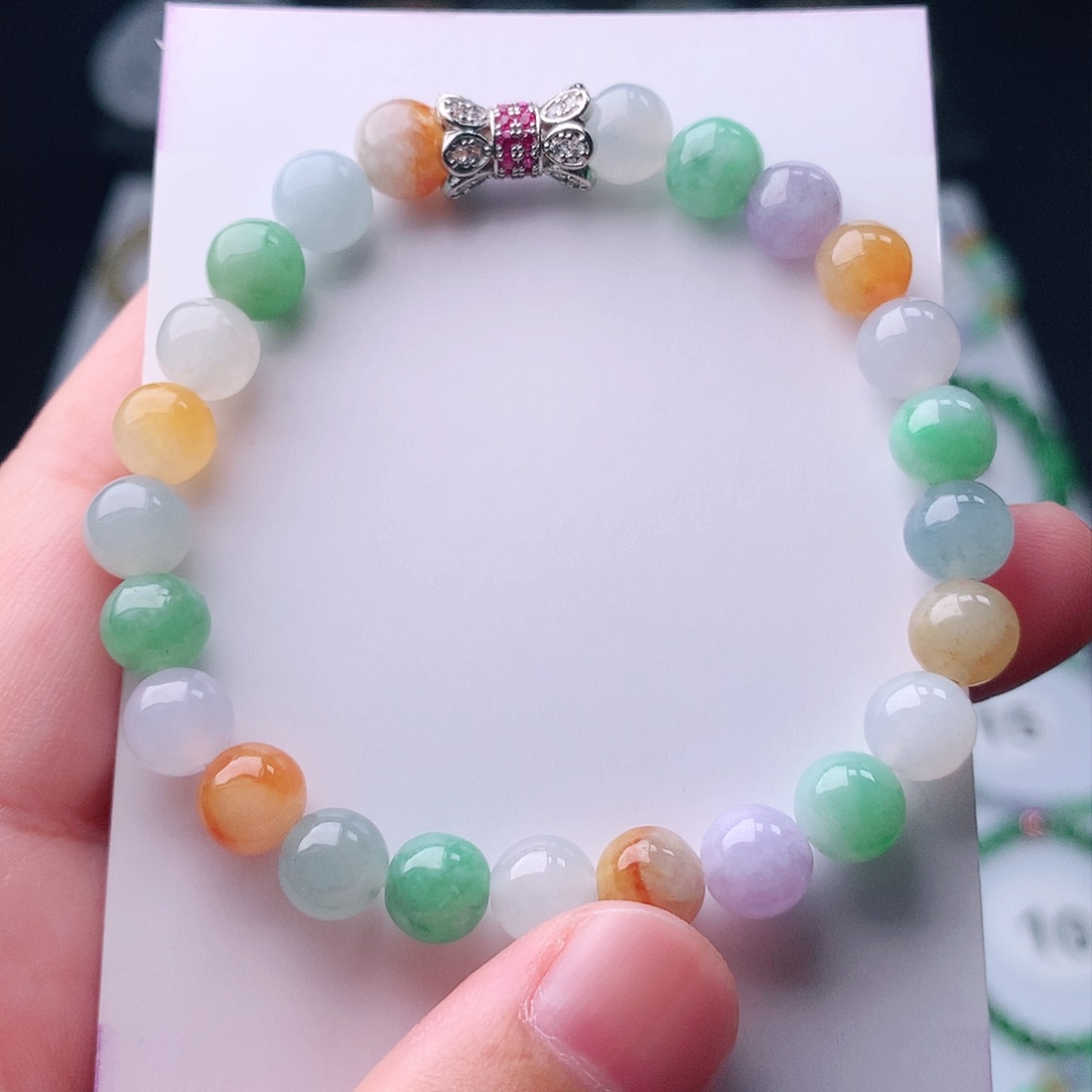 未镶嵌手串翡翠翡翠