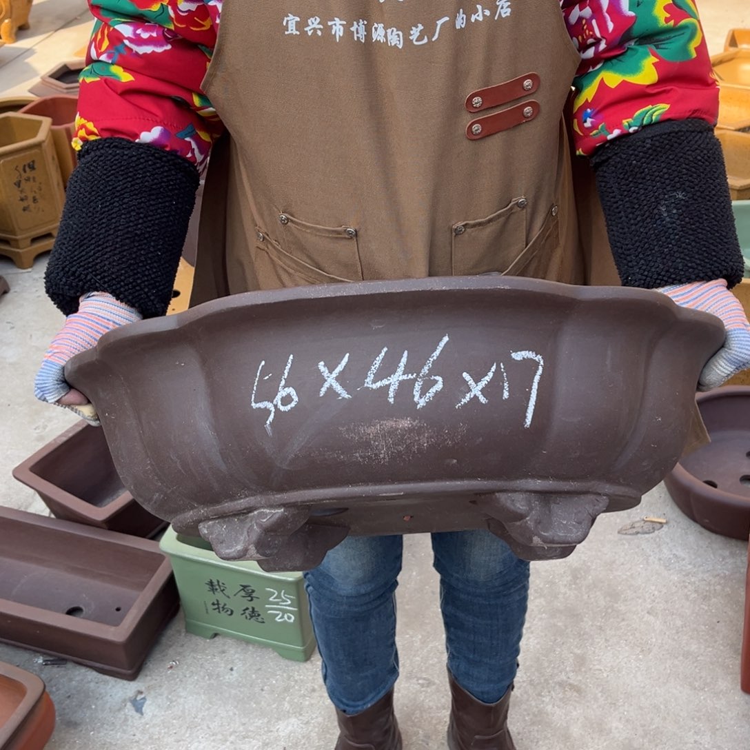 紫砂花盆盆景艺术